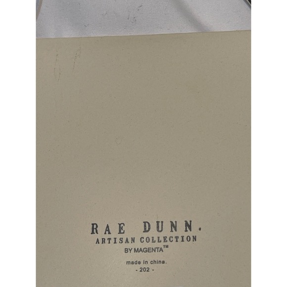 Rae Dunn Best Mom Ever Ceramic Wall Hanging Plaque Sign Cream Black Wire Hanger - Picture 4 of 4